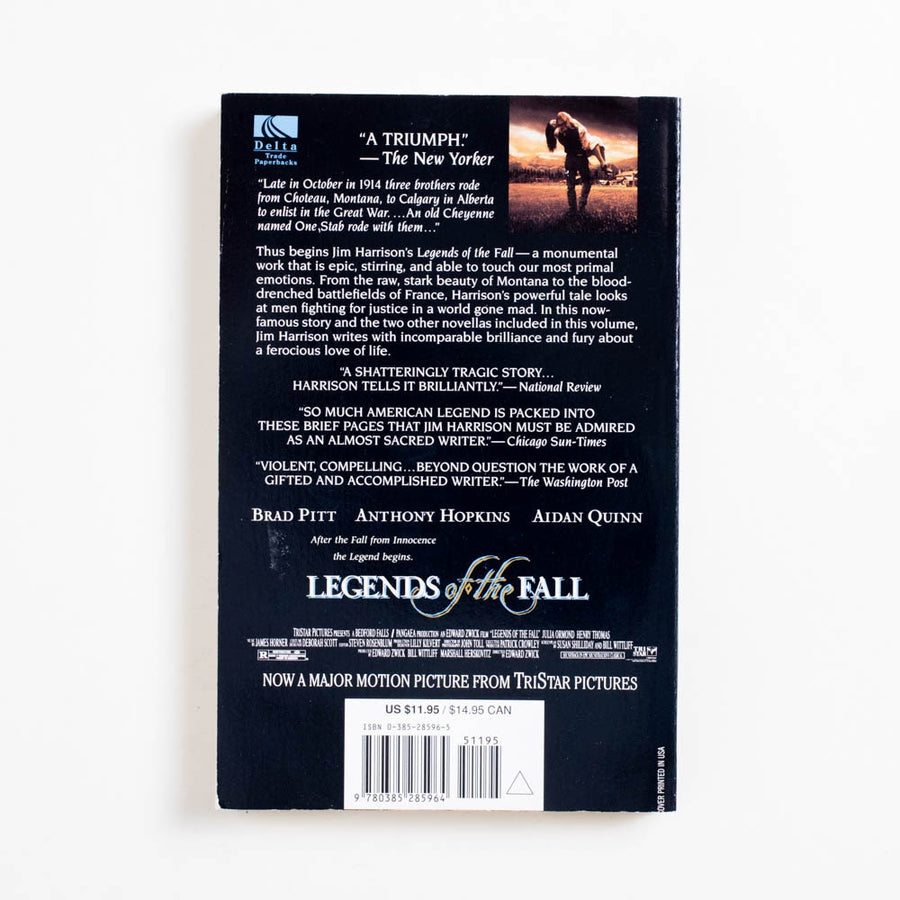 Legends of the Fall (Trade) by Jim Harrison