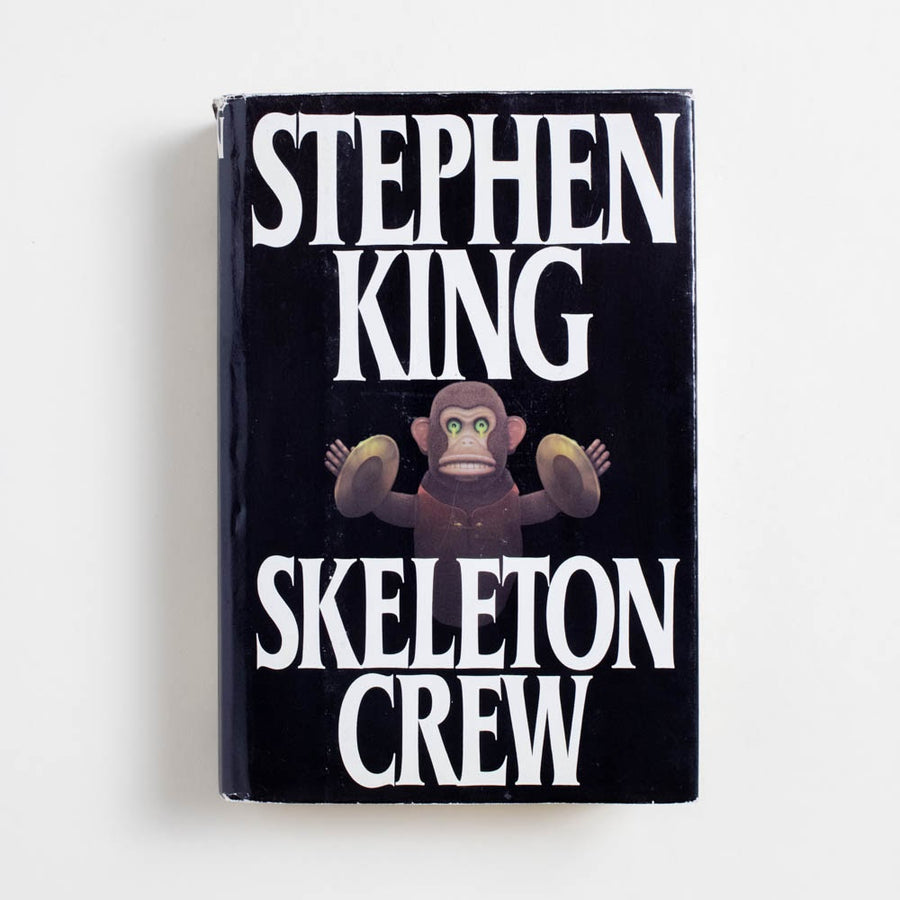 Skeleton Crew  (Hardcover) by Stephen King, G.P. Putnam's Sons, Hardcover w. Dust Jacket.  A Good Used Book is an Independent online bookstore selling New, Used and Vintage books based in Los Angeles, California. AAPI-Owned (Korean-American) Small Business. Free Shipping on orders $25+. Local Pickup available in Koreatown.  1985 Hardcover Genre Science Fiction, Horror