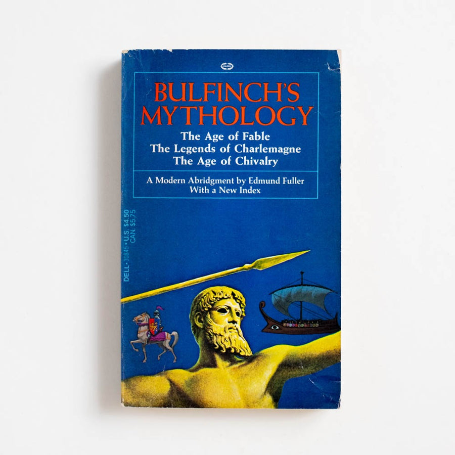 Bulfinch's Mythology (Paperback) by Edmund Fuller, Dell Publishing, Paperback.  A Good Used Book is an Independent online bookstore selling New, Used and Vintage books based in Los Angeles, California. AAPI-Owned (Korean-American) Small Business. Free Shipping on orders $25+. Local Pickup available in Koreatown.  1983 Paperback Non-Fiction 