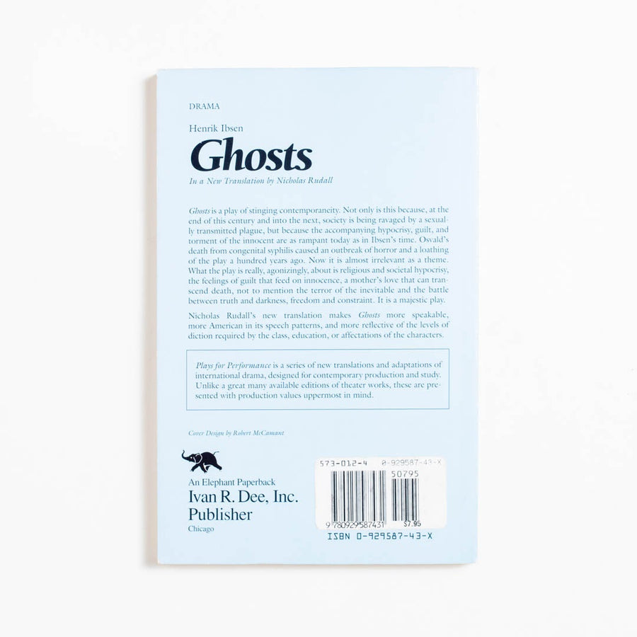 Henrik Ibsen: Ghosts (Trade) translated by Nicholas Ruddall