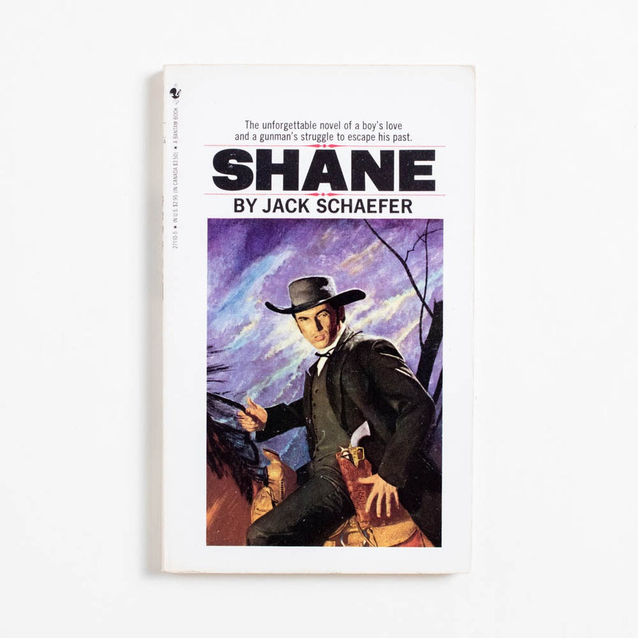 Shane (Bantam) by Jack Schaefer, Bantam Books, Paperback.  A Good Used Book is an Independent online bookstore selling New, Used and Vintage books based in Los Angeles, California. AAPI-Owned (Korean-American) Small Business. Free Shipping on orders $25+. Local Pickup available in Koreatown.  1983 Bantam Genre 