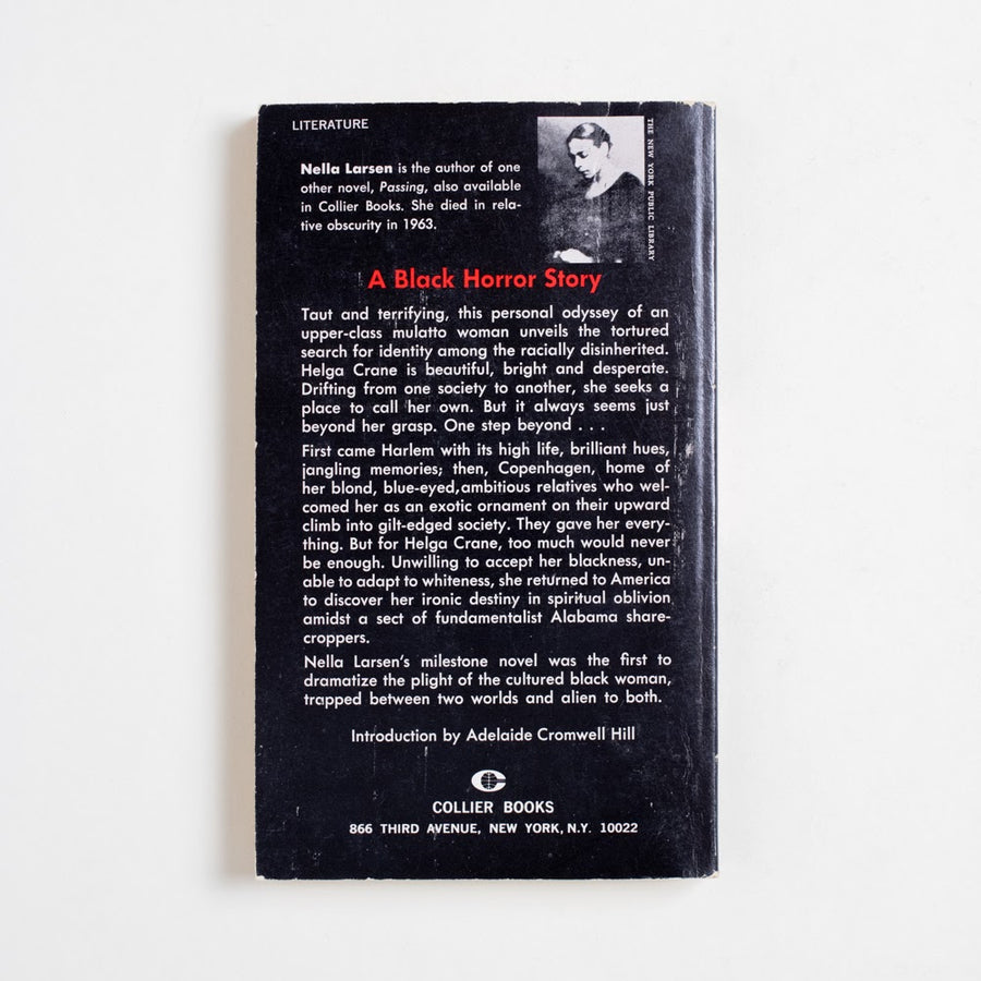 Quicksand (1st Collier Printing) by Nella Larsen
