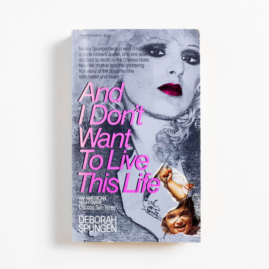 And I Don't Want to Live This Life (1st Fawcett Crest Printing) by Deborah Spungen, Fawcett Publications, Paperback.  A Good Used Book is an Independent online bookstore selling New, Used and Vintage books based in Los Angeles, California. AAPI-Owned (Korean-American) Small Business. Free Shipping on orders $25+. Local Pickup available in Koreatown.  1984 1st Fawcett Crest Printing Non-Fiction 