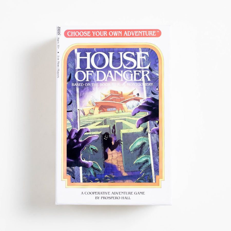 House of Danger - Choose Your Own Adventure Game (Game) by Propero Hall, Zman Games, Game. Originally published between 1979 - 1998 to great
popularity, the Choose Your Own Adventure Series
has made a brand new debut... as a board game! A Good Used Book is an Independent online bookstore selling New, Used and Vintage books based in Los Angeles, California. AAPI-Owned (Korean-American) Small Business. Free Shipping on orders $40+. 2018 Game Genre Choose Your Own Adventure, Childrens, Fantasy