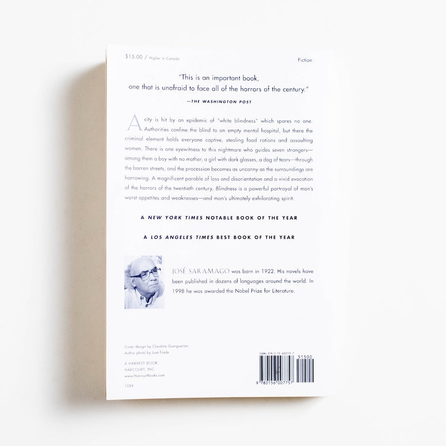 Blindness (Trade) by Jose Saramago