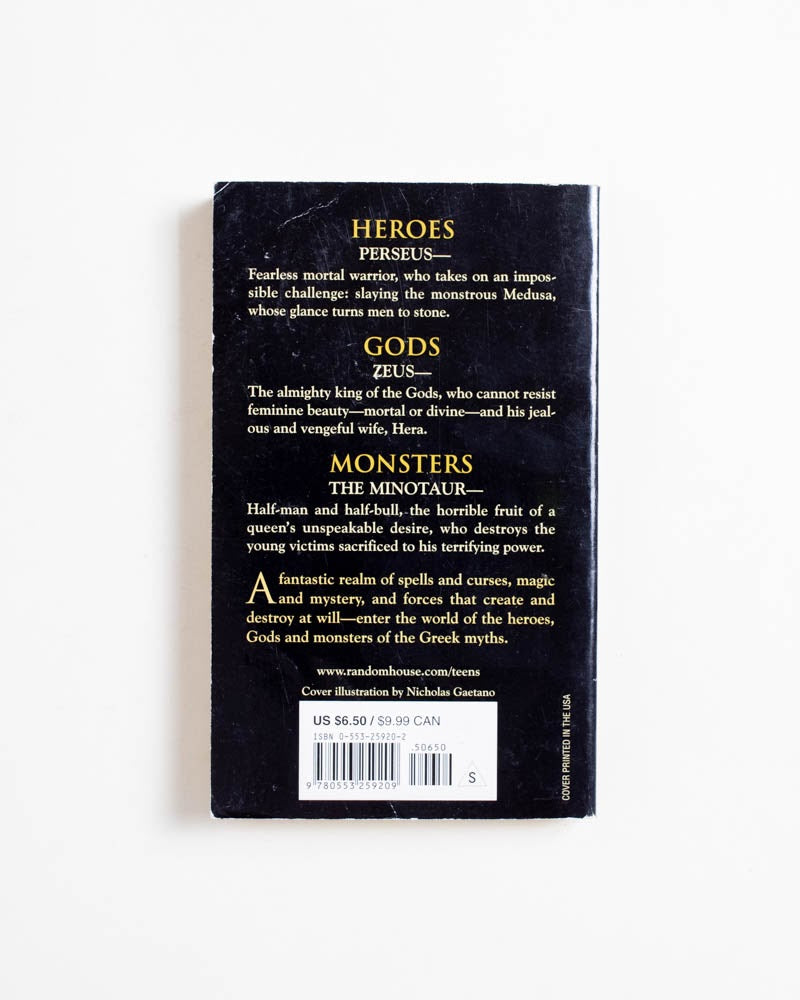 Heroes, Gods and Monsters of the Greek Myths (Laurel Leaf) by Bernard Evslin
