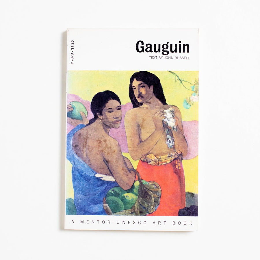Gauguin (Mentor-Unesco Art) by John Russell, Mentor-Unesco Art Books, Paperback.  A Good Used Book is an Independent online bookstore selling New, Used and Vintage books based in Los Angeles, California. AAPI-Owned (Korean-American) Small Business. Free Shipping on orders $40+. 1968 Mentor-Unesco Art Art 