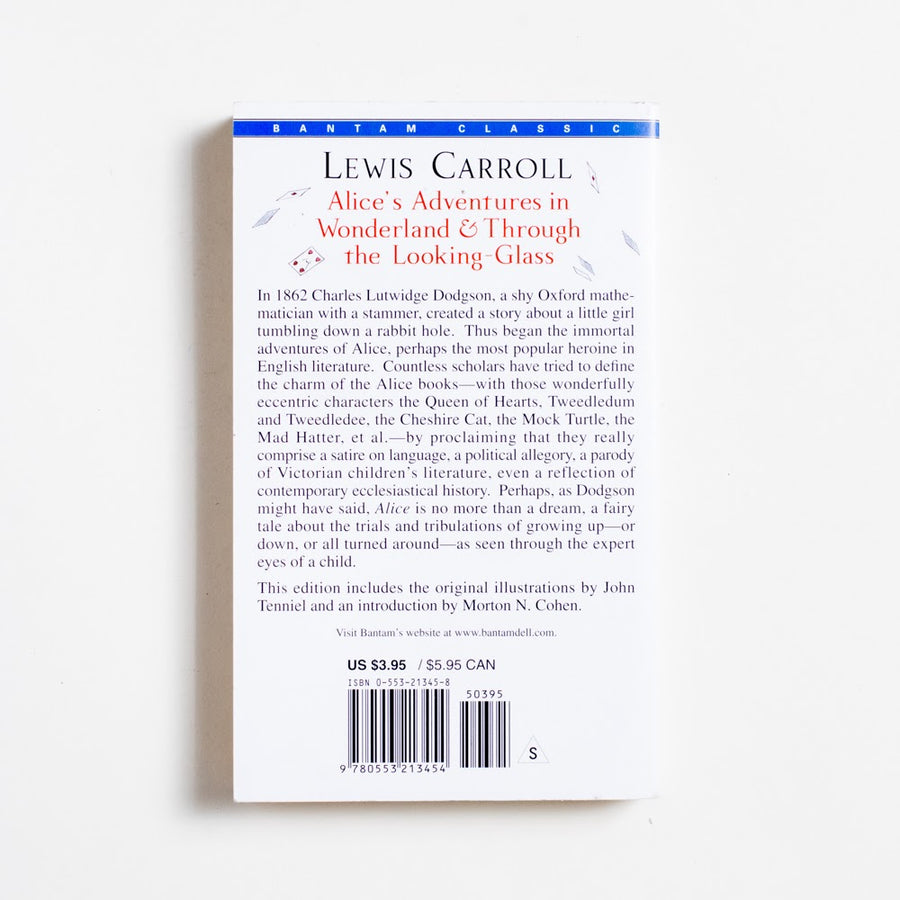 Alice's Adventures in Wonderland & Through the Looking-Glass (Bantam) by Lewis Carroll