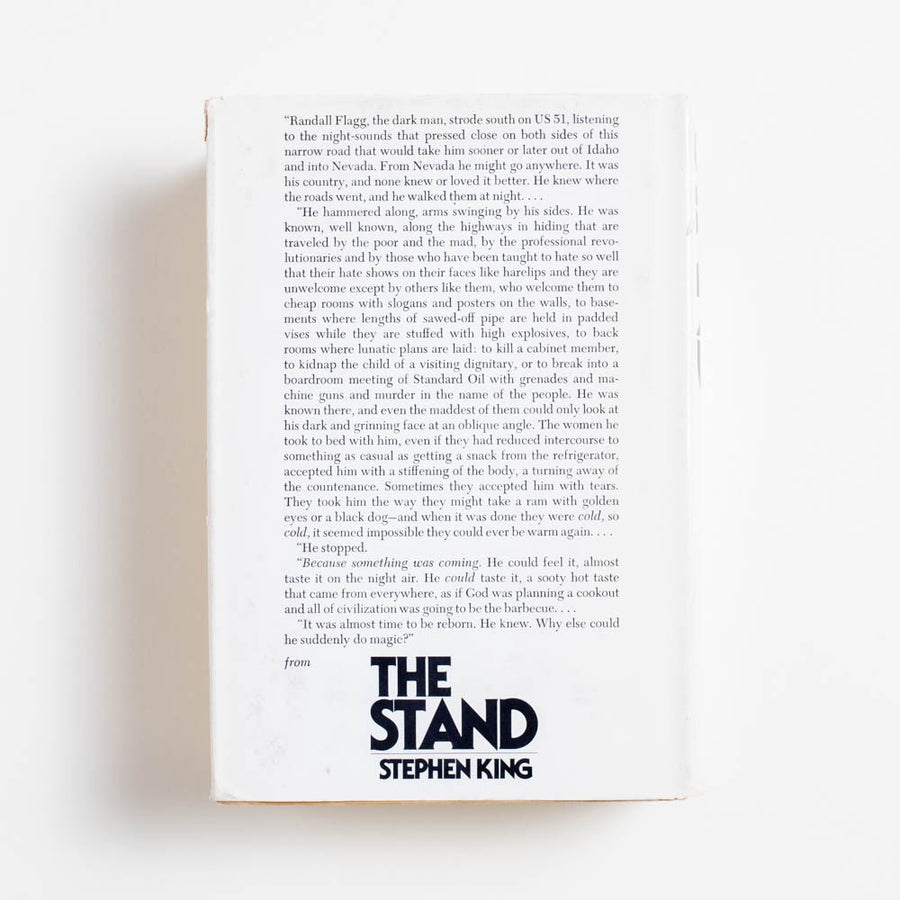 The Stand (Book Club Edition, U1 Edition) by Stephen King