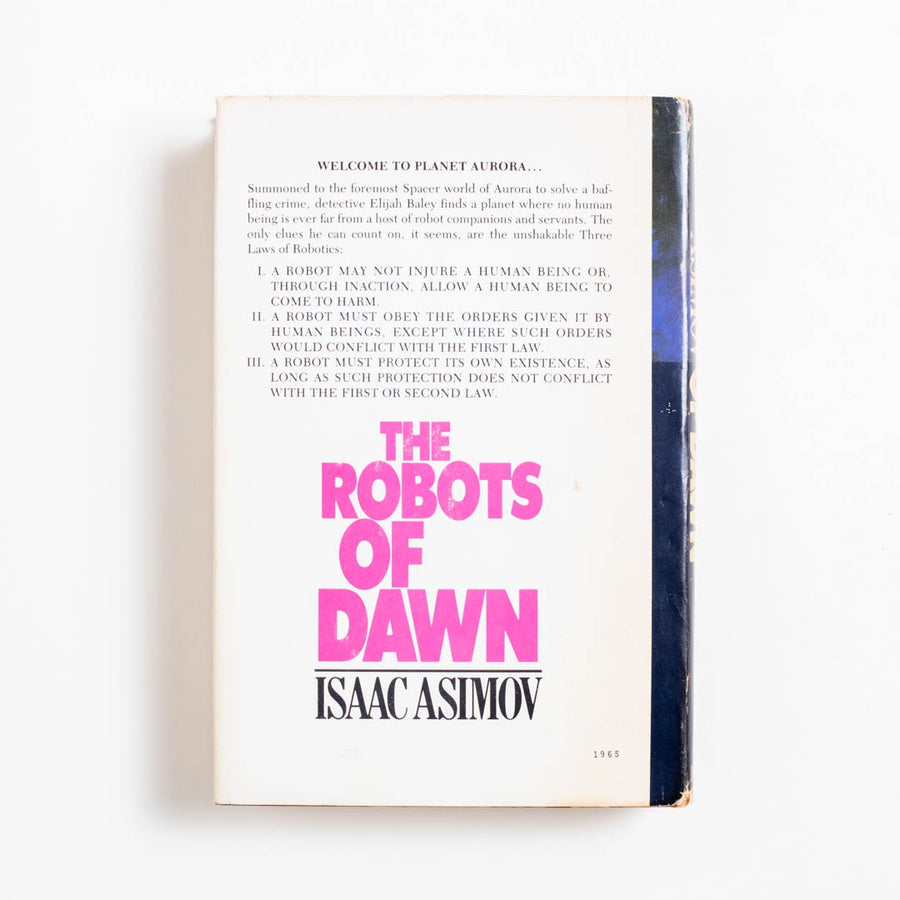 The Robots of Dawn (Book Club Edition) by Isaac Asimov