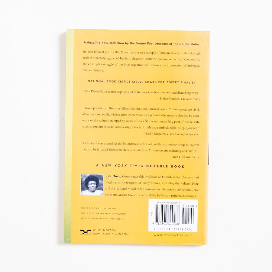 On the Bus with Rosa Parks (1st Norton Printing) by Rita Dove