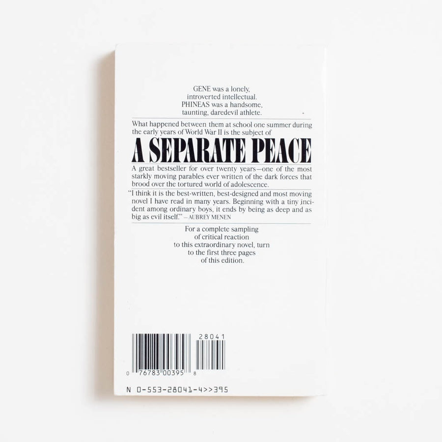 A Separate Peace (Paperback) by John Knowles