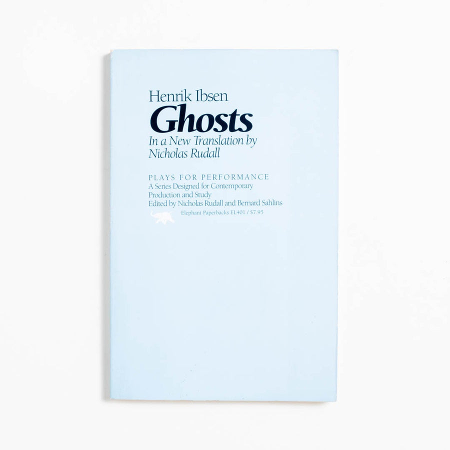 Henrik Ibsen: Ghosts (Trade) translated by Nicholas Ruddall, Ivan R. Dee, Trade.  A Good Used Book is an Independent online bookstore selling New, Used and Vintage books based in Los Angeles, California. AAPI-Owned (Korean-American) Small Business. Free Shipping on orders $40+. 1990 Trade Literature 