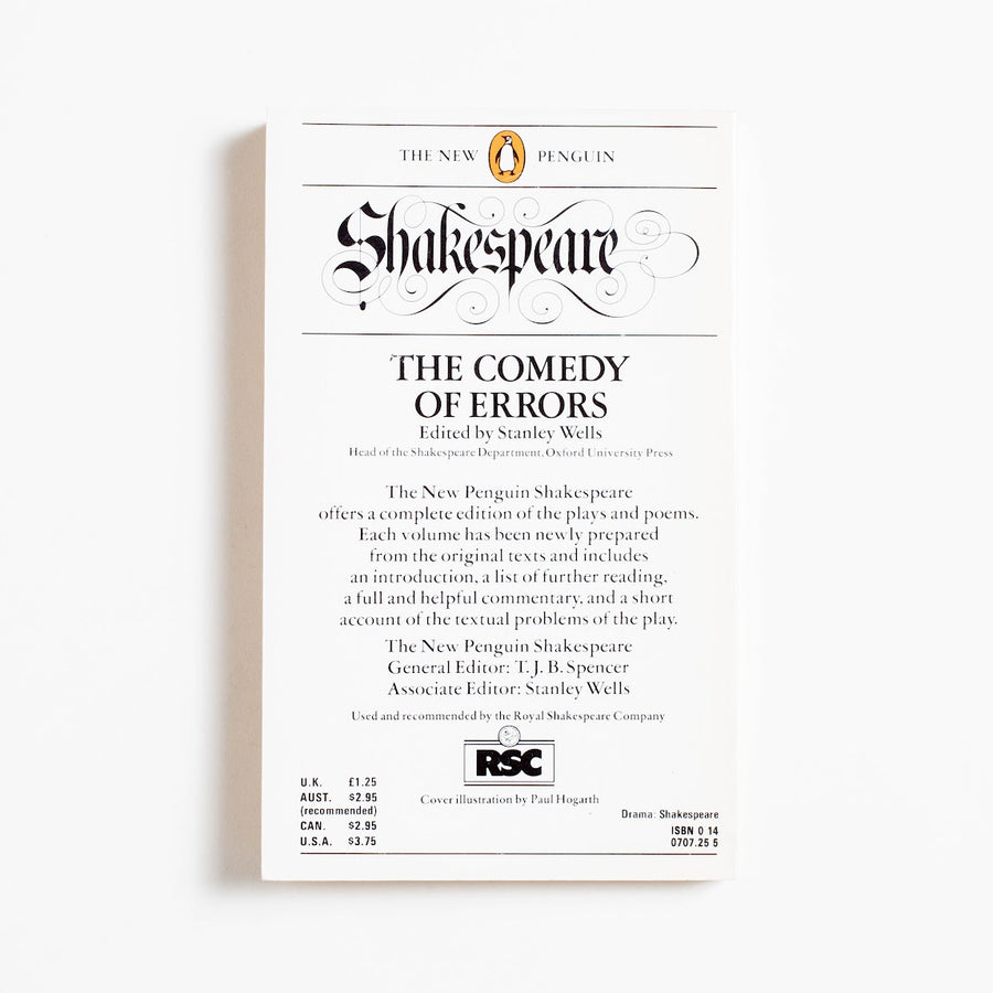 The Comedy of Errors (Penguin) by William Shakespeare