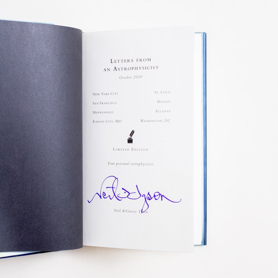 Letters from an Astrophysicist (Limited Signed Edition) by Neil deGrasse Tyson