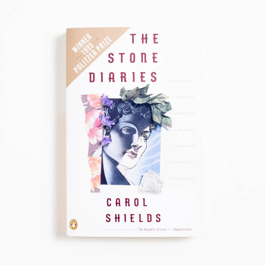 The Stone Diaries (Trade) by Carol Shields, Penguin Books, Trade.  A Good Used Book is an Independent online bookstore selling New, Used and Vintage books based in Los Angeles, California. AAPI-Owned (Korean-American) Small Business. Free Shipping on orders $25+. Local Pickup available in Koreatown.  1995 Trade Literature 