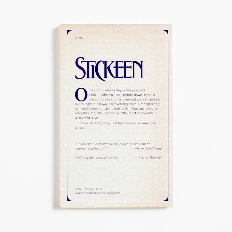 Stickeen (Heyday) by John Muir