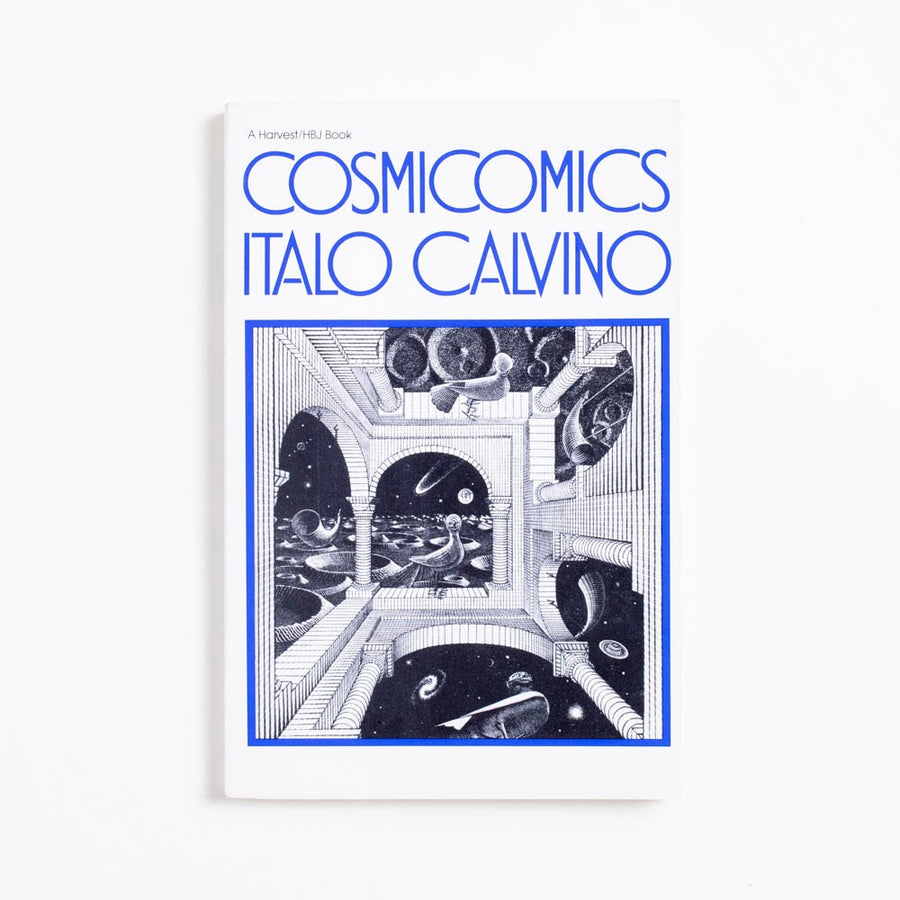 Cosmicomics (Trade) by Italo Calvino, Harvest Books, Trade.  A Good Used Book is an Independent online bookstore selling New, Used and Vintage books based in Los Angeles, California. AAPI-Owned (Korean-American) Small Business. Free Shipping on orders $25+. Local Pickup available in Koreatown.  1970 Trade Literature 