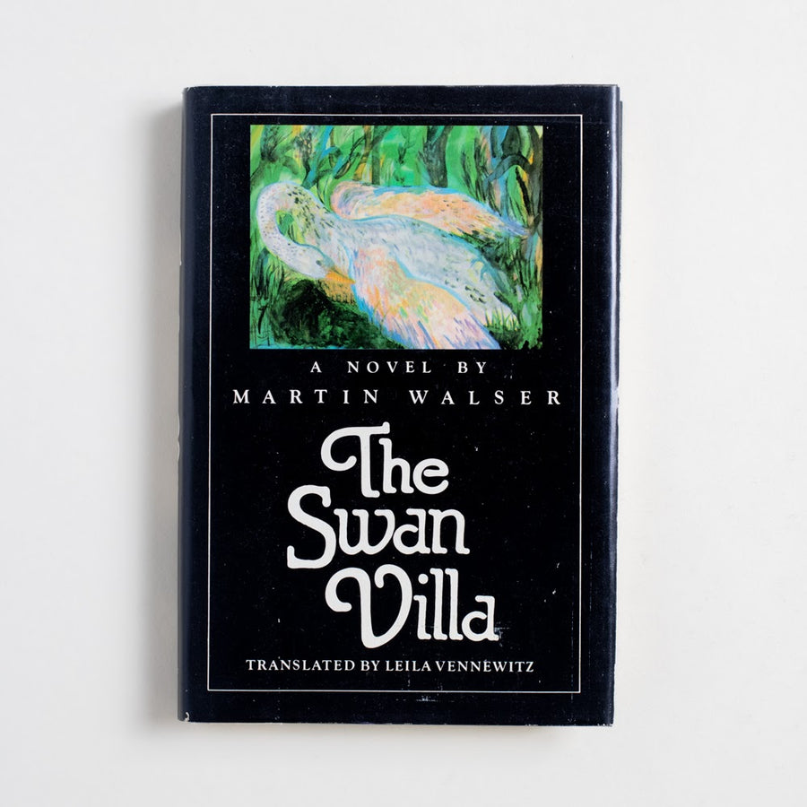 The Swan Villa (1st Edition) by Martin Walser, Holt, Rinehart and Winston, Hardcover w. Dust Jacket. Walser, who was once a contemporary of Gunter Grass
in the German literary scene, never quite arrived in the 
American one. 