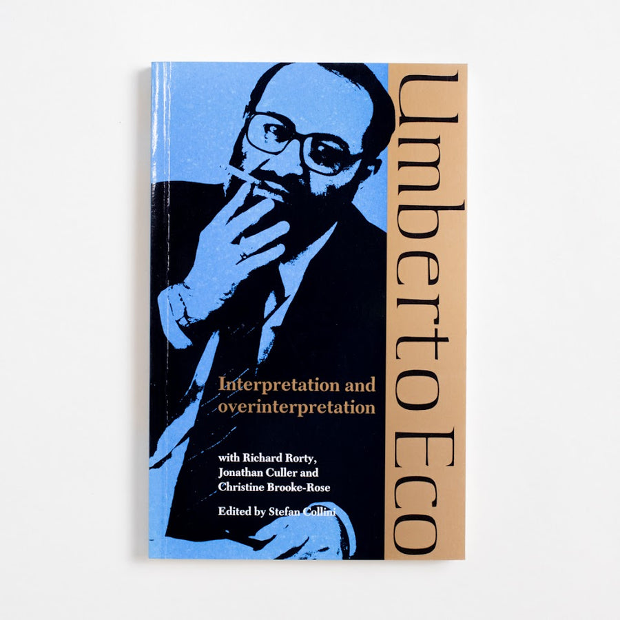 Interpretation and Overinterpretation (Trade) by Umberto Eco, Cambridge University Press, Trade. From a novelist who often produces winding
and multi-meaninged works himself, this is Eco's
keen and comical exploration of the ways
we choose to read, see, think, and overthink. A Good Used Book is an Independent online bookstore selling New, Used and Vintage books based in Los Angeles, California. AAPI-Owned (Korean-American) Small Business. Free Shipping on orders $40+. 1992 Trade Reference Philosophy