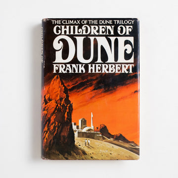 Children of Dune (Book Club Edition, Nameplate) by Frank Herbert, G.P. Putnam's Sons, Hardcover w. Dust Jacket.  A Good Used Book is an Independent online bookstore selling New, Used and Vintage books based in Los Angeles, California. AAPI-Owned (Korean-American) Small Business. Free Shipping on orders $40+. 1976 Book Club Edition, Nameplate Genre 