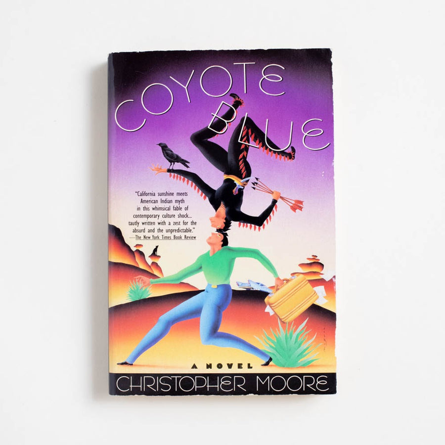 Coyote Blue (1st Avon Printing) by Christopher Moore, Avon Books, Trade.  A Good Used Book is an Independent online bookstore selling New, Used and Vintage books based in Los Angeles, California. AAPI-Owned (Korean-American) Small Business. Free Shipping on orders $25+. Local Pickup available in Koreatown.  1995 1st Avon Printing Literature California