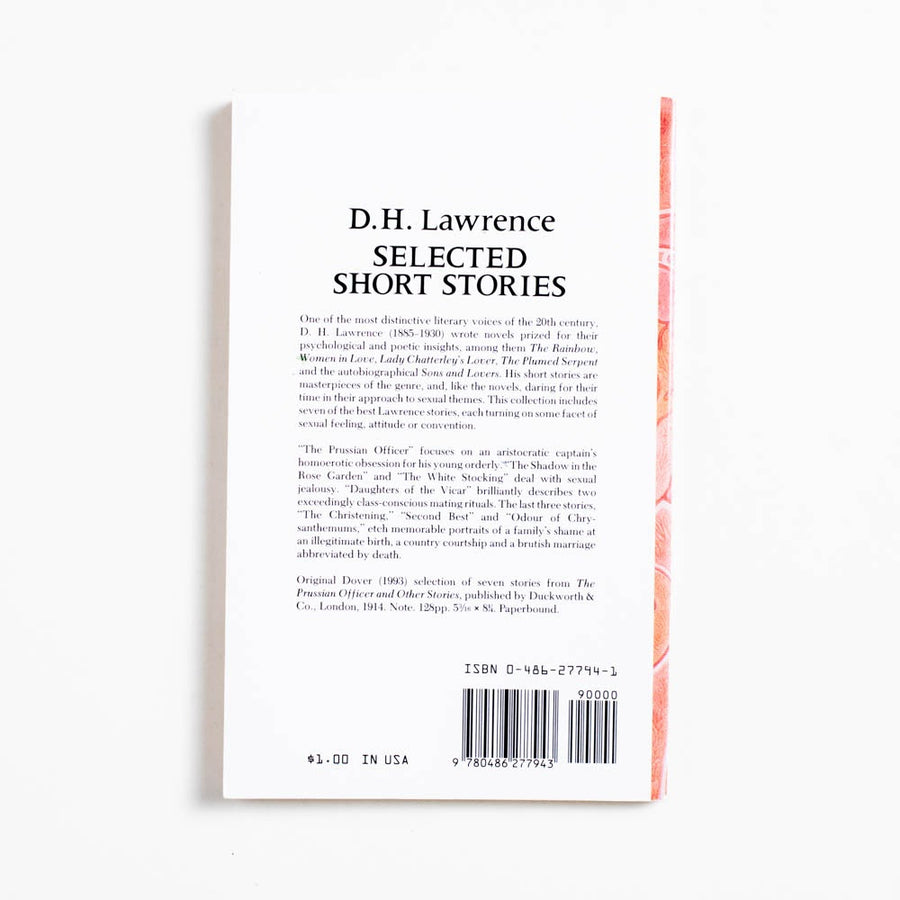 Selected Short Stories (Trade) by D.H. Lawrence