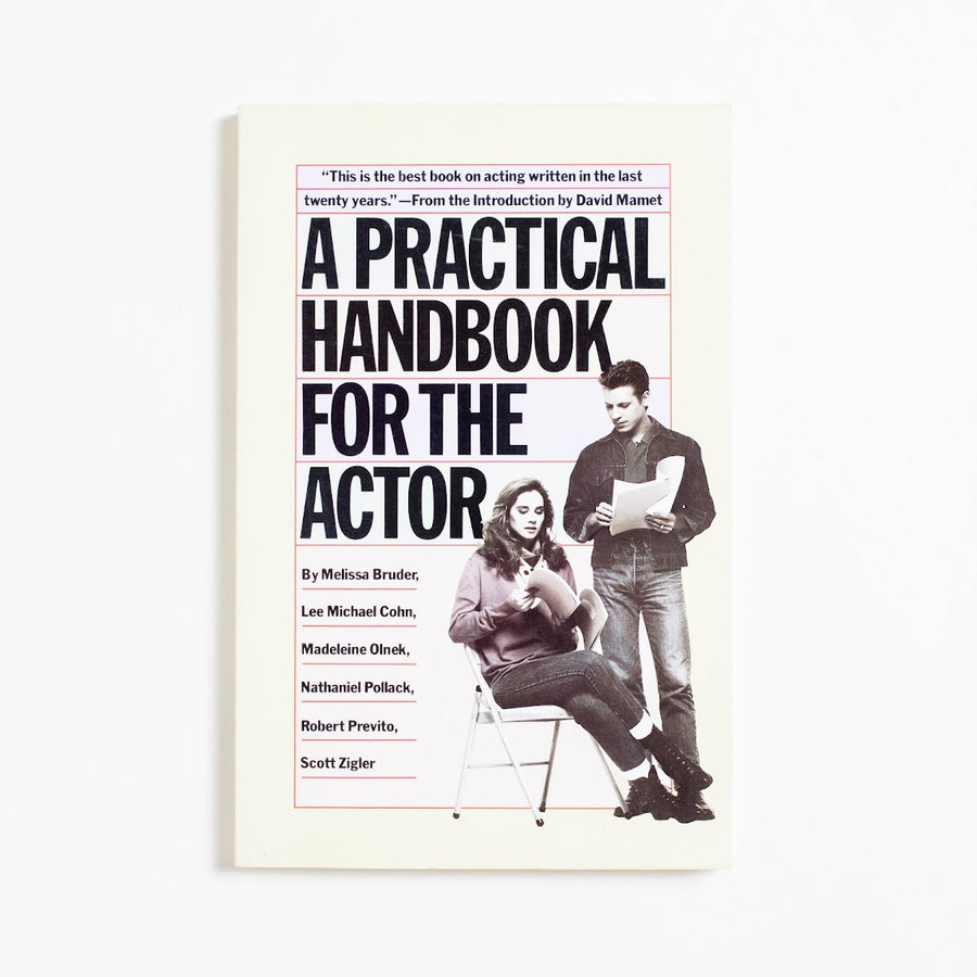 A Practical Handbook for the Actor (1st Vintage Edition) by Melissa Bruder, Vintage, Trade.  A Good Used Book is an Independent online bookstore selling New, Used and Vintage books based in Los Angeles, California. AAPI-Owned (Korean-American) Small Business. Free Shipping on orders $40+. 1986 1st Vintage Edition Art 
