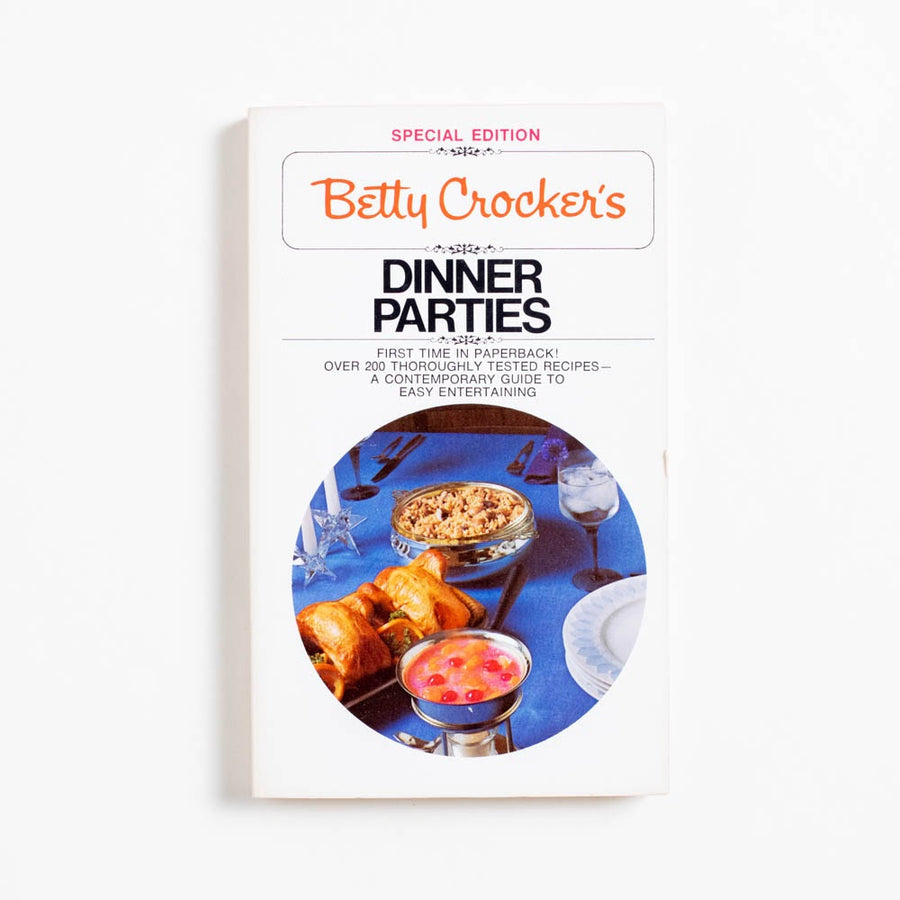 Betty Crocker's Dinner Parties (Bantam) by  , Bantam Books, Paperback.  A Good Used Book is an Independent online bookstore selling New, Used and Vintage books based in Los Angeles, California. AAPI-Owned (Korean-American) Small Business. Free Shipping on orders $25+. Local Pickup available in Koreatown.  1975 Bantam Non-Fiction 