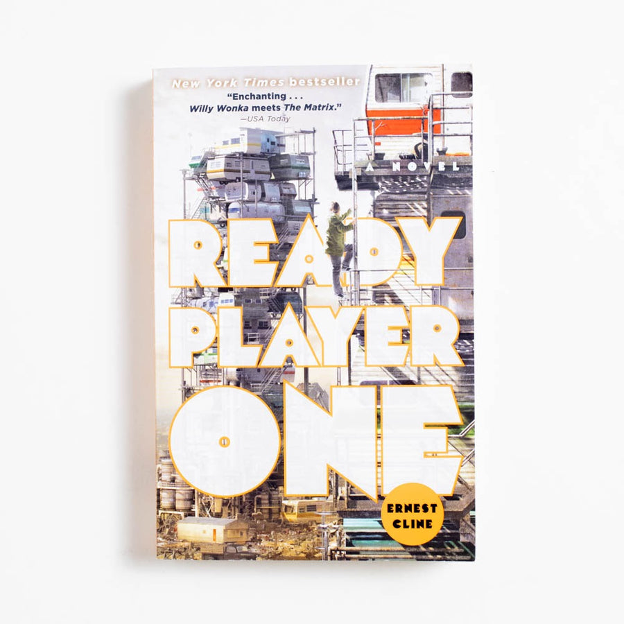 Ready Player One (Trade) by Ernest Cline, Broadway Books, Trade. Published in 2011 but set in a dystopian 2045,
this was Ernest Cline's monumental science
fiction debut - a startling and familiar world
of climate catastrophe and virtual reality. A Good Used Book is an Independent online bookstore selling New, Used and Vintage books based in Los Angeles, California. AAPI-Owned (Korean-American) Small Business. Free Shipping on orders $25+. Local Pickup available in Koreatown.  2011 Trade Genre 