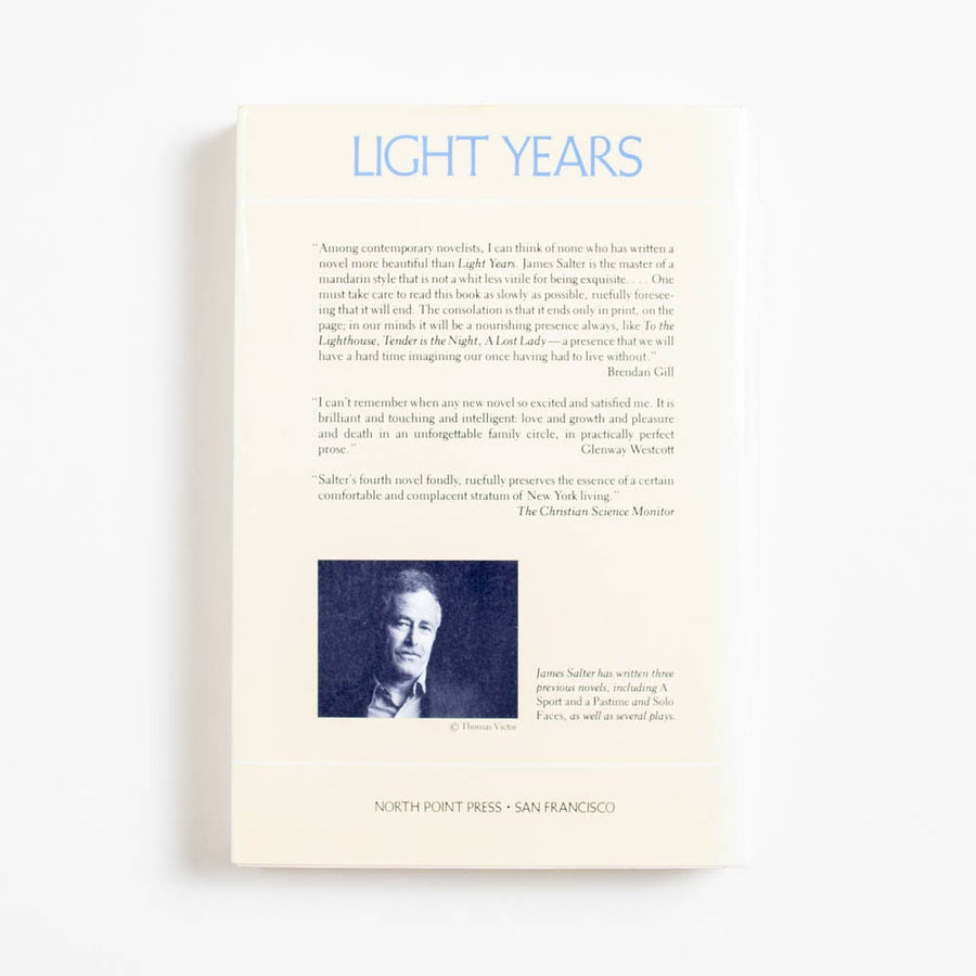 Light Years (Trade) by James Salter