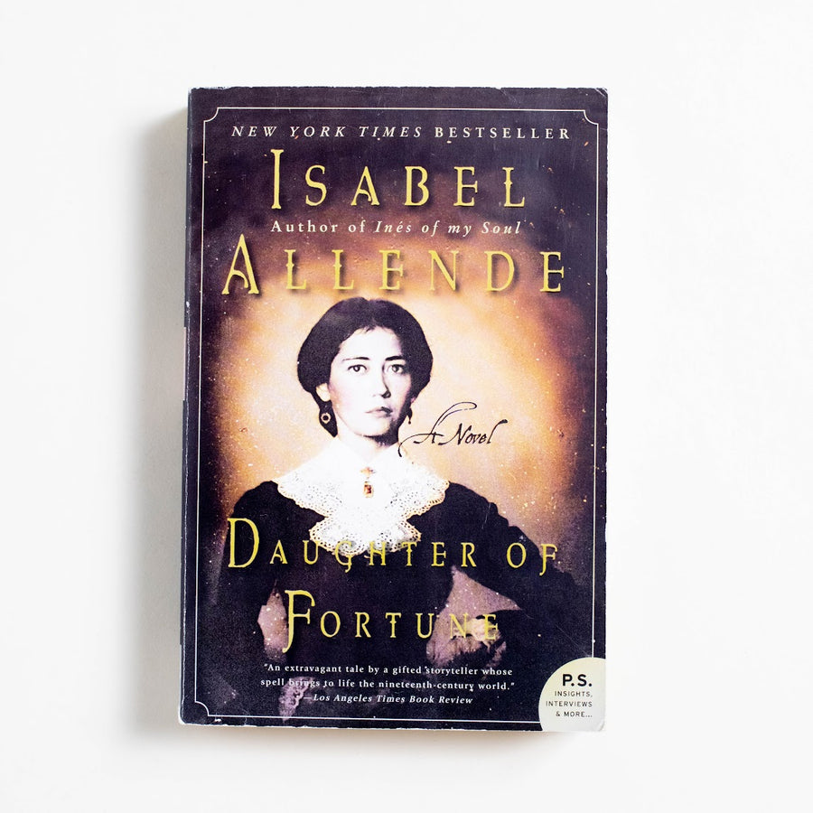 Daughter of Fortune (Trade) by Isabel Allende, Harper Perennial, Trade.  A Good Used Book is an Independent online bookstore selling New, Used and Vintage books based in Los Angeles, California. AAPI-Owned (Korean-American) Small Business. Free Shipping on orders $40+. 1999 Trade Literature 