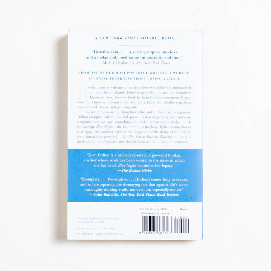 Blue Nights (Trade) by Joan Didion