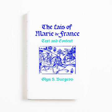 The Lais of Marie de France (1st Edition) by Blyn S. Burgess, University of Georgia Press, Hardcover w. Dust Jacket.  A Good Used Book is an Independent online bookstore selling New, Used and Vintage books based in Los Angeles, California. AAPI-Owned (Korean-American) Small Business. Free Shipping on orders $25+. Local Pickup available in Koreatown.  1987 1st Edition Classics 