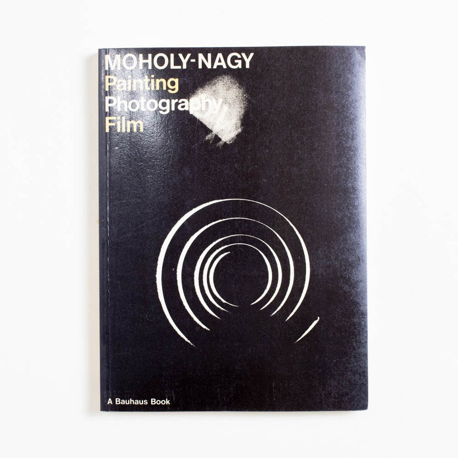 Painting Photography Film (Large Softcover) by Laszlo Moholy-Nagy, The MIT Press, Large Softcover.  A Good Used Book is an Independent online bookstore selling New, Used and Vintage books based in Los Angeles, California. AAPI-Owned (Korean-American) Small Business. Free Shipping on orders $25+. Local Pickup available in Koreatown.  1987 Large Softcover Art Photography, Craft, Film