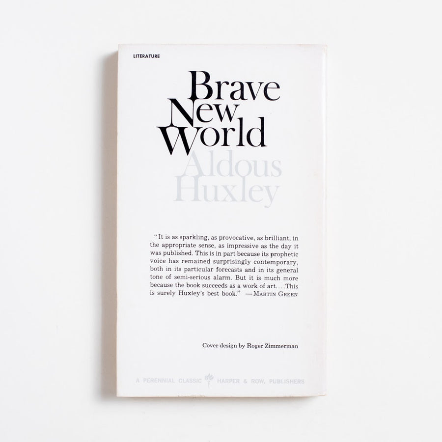 Brave New World (1st Perennial Classic Edition) by Aldous Huxley