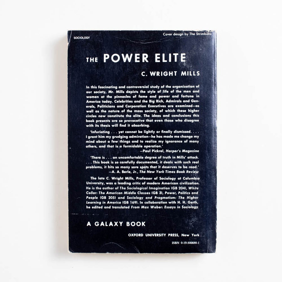 The Power Elite (Trade) by C. Wright Mills