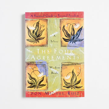 The Four Agreements (Small Trade) by Don Miguel Ruiz, Amber-Allen Publishing, Small Trade.  A Good Used Book is an Independent online bookstore selling New, Used and Vintage books based in Los Angeles, California. AAPI-Owned (Korean-American) Small Business. Free Shipping on orders $40+. 1997 Small Trade Reference 