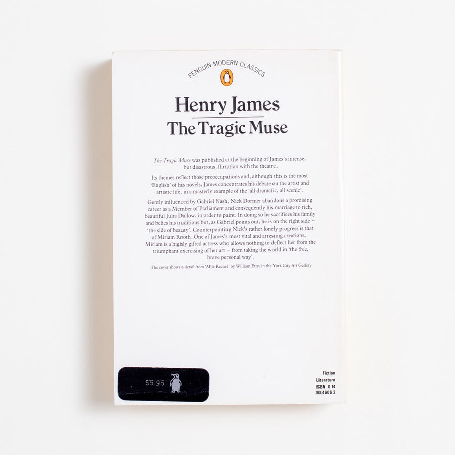 The Tragic Muse (Trade) by Henry James