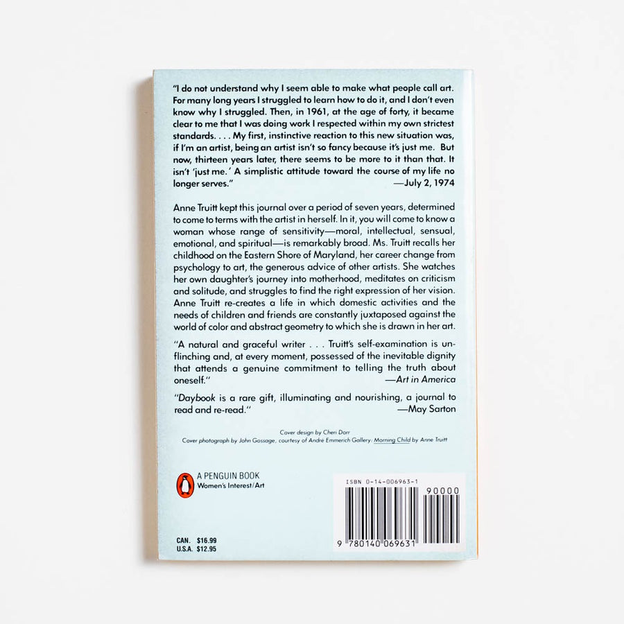 Daybook: The Journal of an Artist (Trade) by Anne Truitt