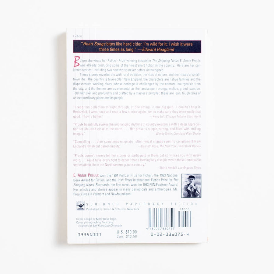 Heart Songs (Trade) by Annie Proulx