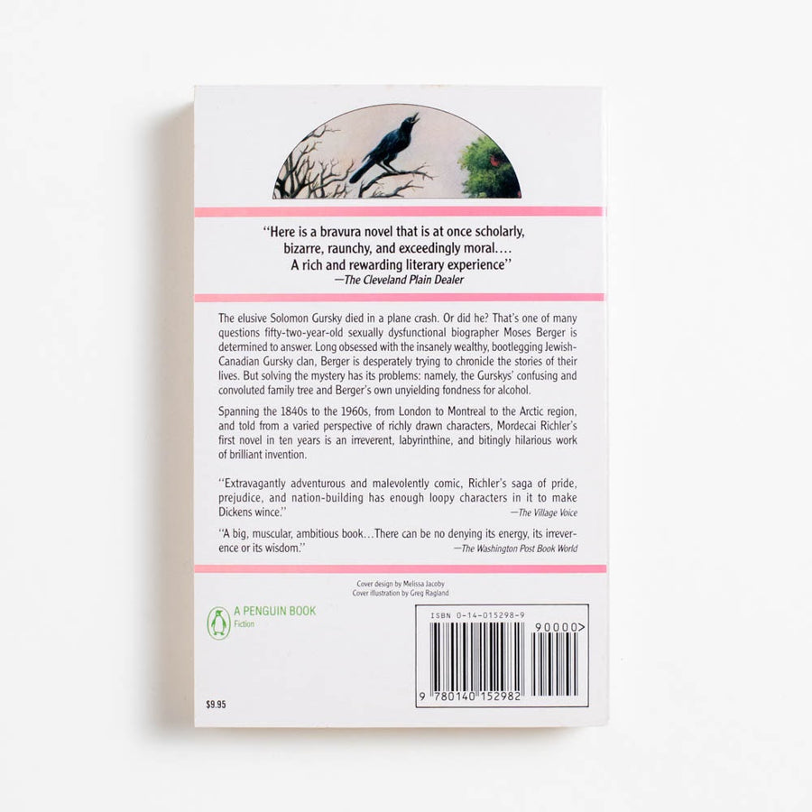 Solomon Gursky was Here (1st Penguin Printing) by Mordecai Richler