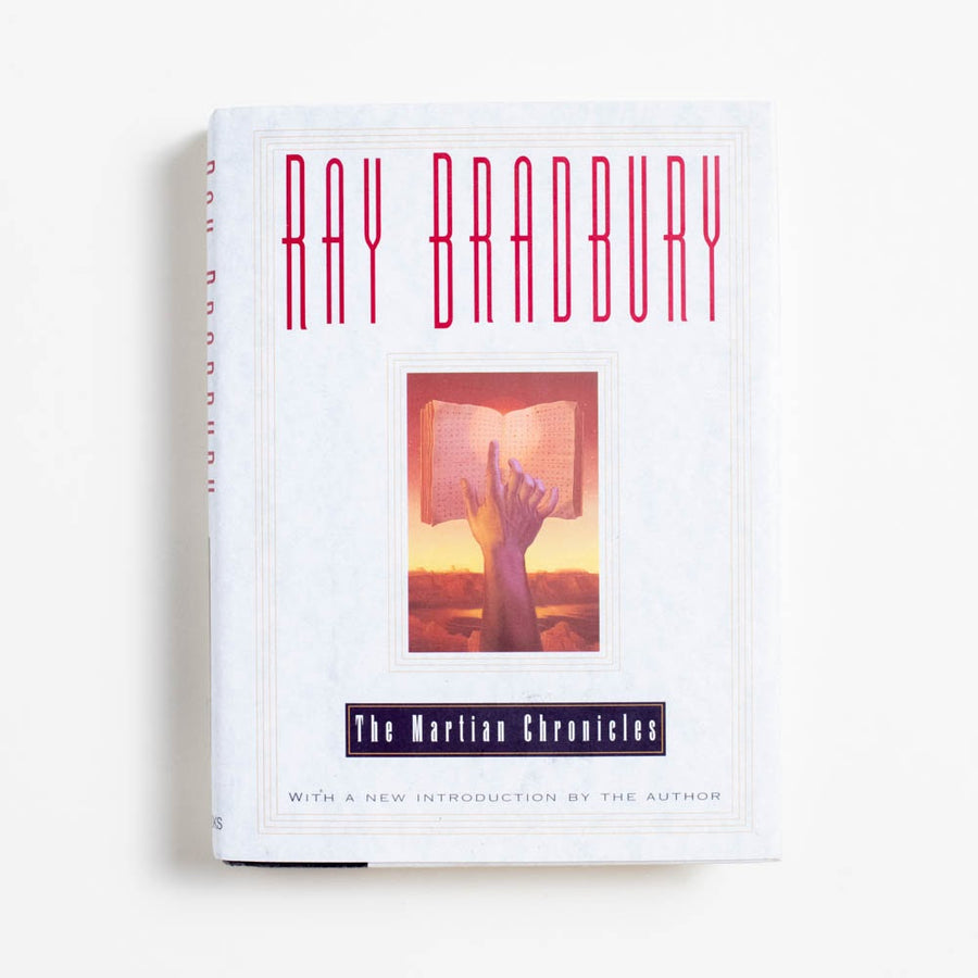 The Martian Chronicles (Hardcover) by Ray Bradbury, Avon Books, Hardcover w. Dust Jacket. A book that we'll still be reading even as we
all evacuate to Mars: a classic of prophesy
and science fiction, creativity and concern. A Good Used Book is an Independent online bookstore selling New, Used and Vintage books based in Los Angeles, California. AAPI-Owned (Korean-American) Small Business. Free Shipping on orders $25+. Local Pickup available in Koreatown.  1997 Hardcover Genre Short Stories